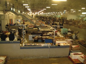 New Fulton fish market in New York